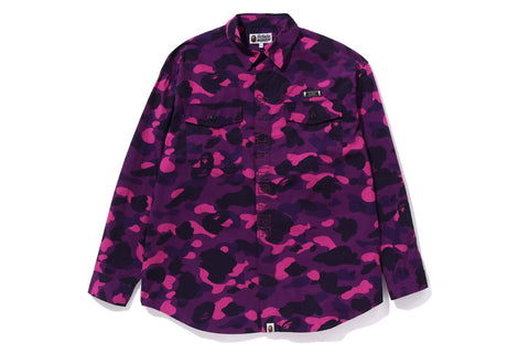 COLOR CAMO CPO SHIRT