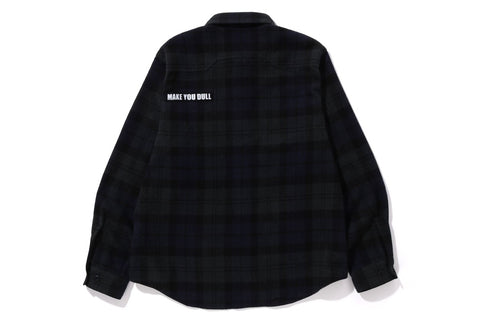 FLANNEL CHECK TACTICAL SHIRT