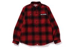 FLANNEL CHECK TACTICAL SHIRT