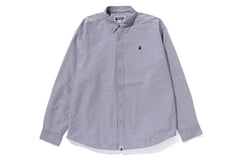 APE HEAD ONE POINT OXFORD SHIRT