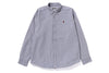 APE HEAD ONE POINT OXFORD SHIRT