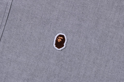 APE HEAD ONE POINT OXFORD SHIRT