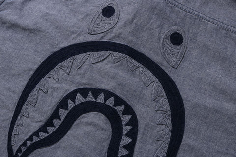 SHARK DUNGAREES SHIRT