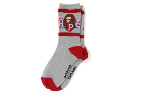 APE HEAD LINE RIB SOCKS