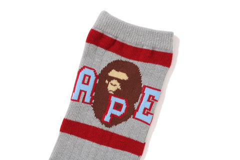 APE HEAD LINE RIB SOCKS