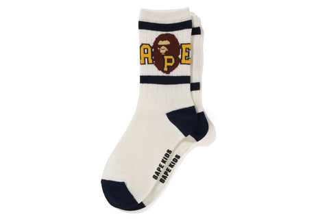 APE HEAD LINE RIB SOCKS