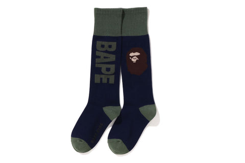 APE HEAD RIB SOCKS