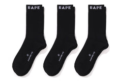 BAPE SOCKS 3 PAIRS
