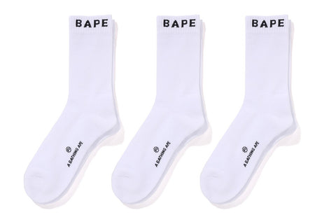 BAPE SOCKS 3 PAIRS