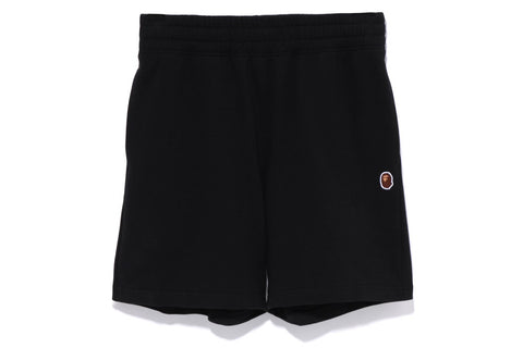 APE HEAD ONE POINT OVERSIZED SWEAT SHORTS