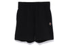 APE HEAD ONE POINT OVERSIZED SWEAT SHORTS