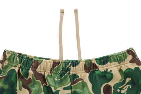 BAPE ART CAMO SWEAT SHORTS