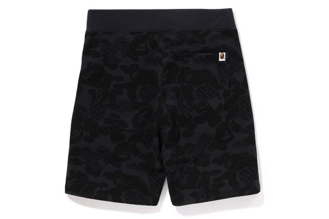 ASIA CAMO SWEAT SHORTS