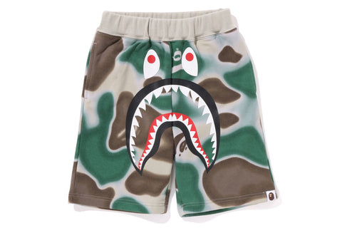 LIQUID CAMO SHARK SWEAT SHORTS