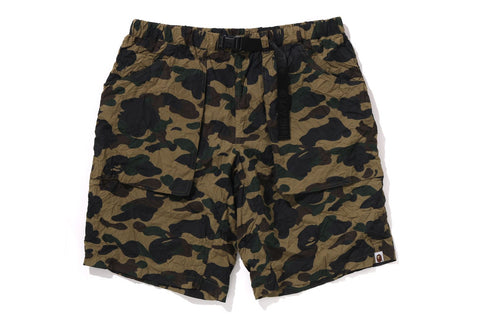 CRINKLE EFFECT 1STCAMO REGULAR FIT CLIMBING SHORTS