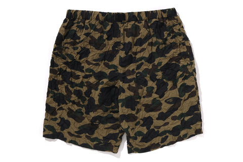 CRINKLE EFFECT 1STCAMO REGULAR FIT CLIMBING SHORTS