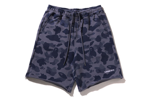 1ST CAMO HEAVY WASHED RELAXED FIT SWEAT SHORTS