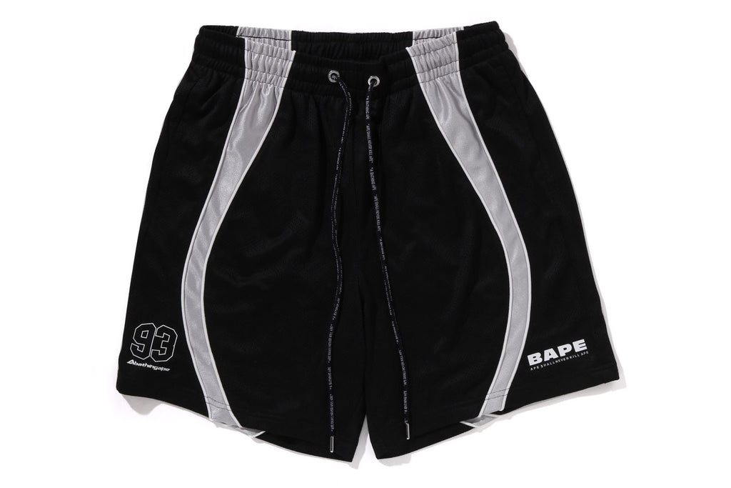 SOLID CAMO JACQUARD MULTILOGO RELAXED FIT SWEAT SHORTS