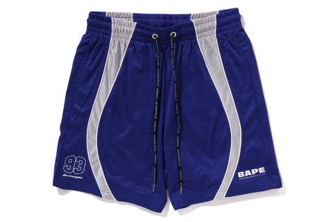 SOLID CAMO JACQUARD MULTILOGO RELAXED FIT SWEAT SHORTS
