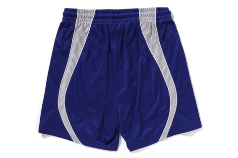 SOLID CAMO JACQUARD MULTILOGO RELAXED FIT SWEAT SHORTS