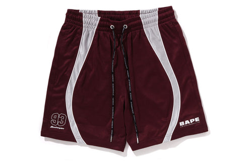 SOLID CAMO JACQUARD MULTILOGO RELAXED FIT SWEAT SHORTS