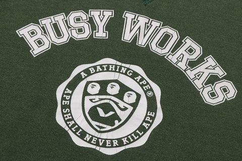 BAPE BUSY WORKS CREWNECK