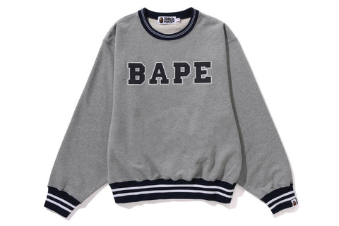 BAPE APPLIQUE CREWNECK
