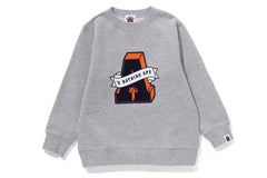 A LETTERED CREWNECK