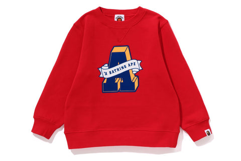 A LETTERED CREWNECK