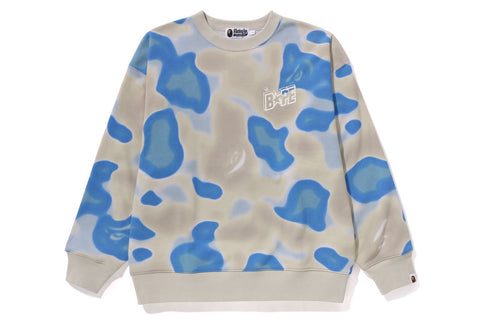 LIQUID CAMO BAPE STA RELAXED FIT CREWNECK SWEAT