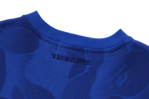 INK CAMO APE HEAD BADGE CREWNECK