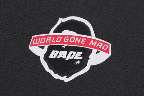 WORLD GONE MAD LAYERED CREWNECK