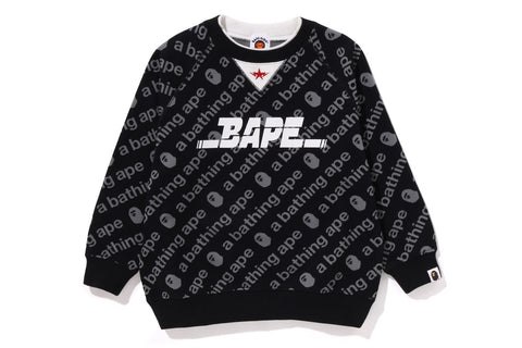 A BATHING APE TWIN STA CREWNECK