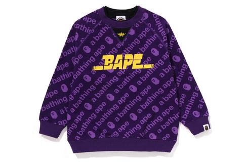 A BATHING APE TWIN STA CREWNECK