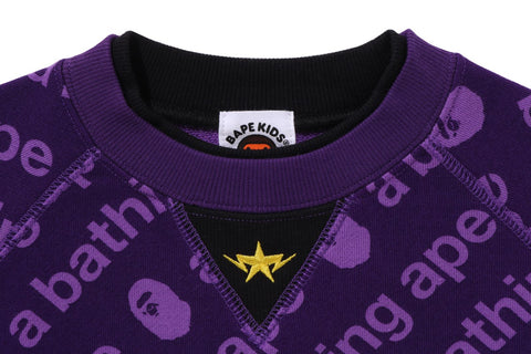 A BATHING APE TWIN STA CREWNECK