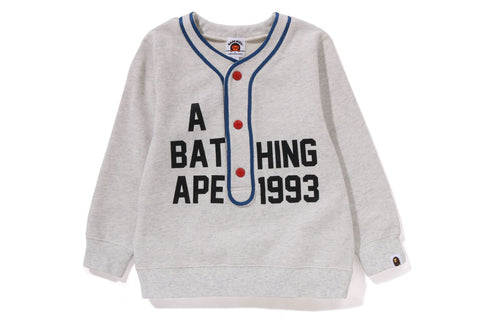 BAPE BASEBALL CREWNECK