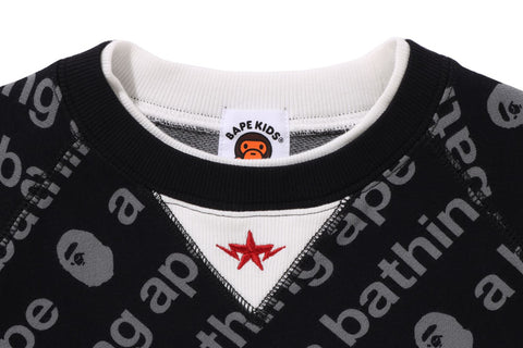 A BATHING APE TWIN STA CREWNECK