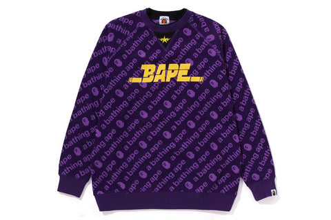 A BATHING APE TWIN STA CREWNECK