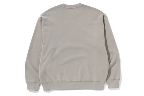 MAP CAMO COLLEGE RELAX FIT CREWNECK SWEATSHIRT