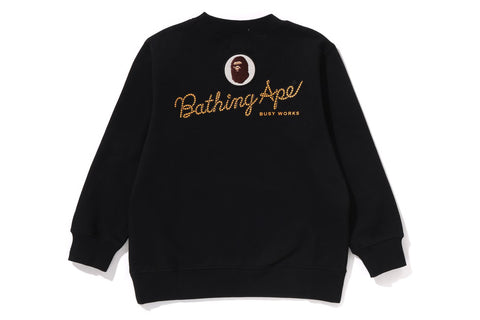 APE ROPE CREWNECK SWEATSHIRT