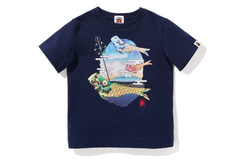 KOINOBORI CARP FLAGS APE HEAD TEE