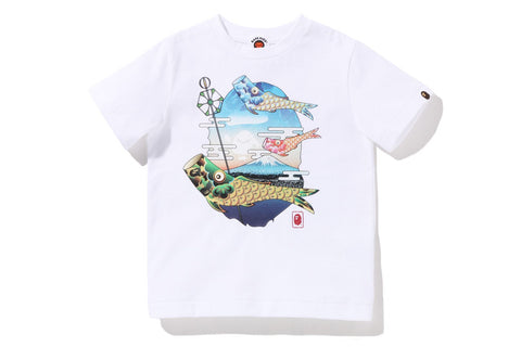 KOINOBORI CARP FLAGS APE HEAD TEE