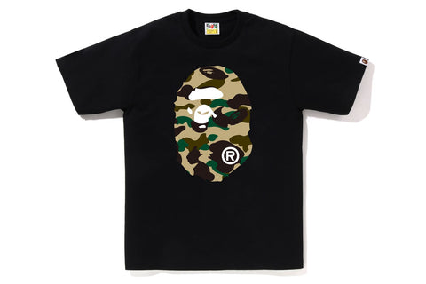 1ST CAMO BIG APE HEAD TEE