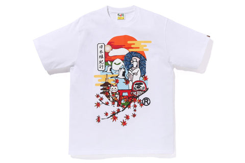 JAPAN CULTURE APE HEAD TEE