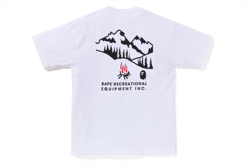 A CAMPING APE ONE POINT TEE