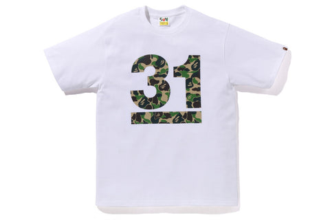 A BATHING APE 31ST ANNIV. ABC CAMO TEE