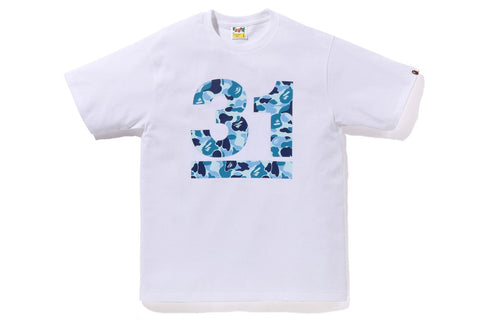 A BATHING APE 31ST ANNIV. ABC CAMO TEE