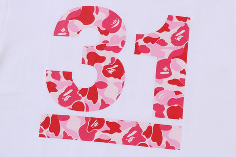 A BATHING APE 31ST ANNIV. ABC CAMO TEE
