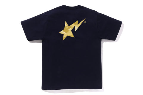 COLOR CAMO BAPE STA LOGO TEE