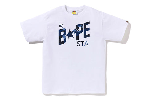 COLOR CAMO BAPE STA LOGO TEE